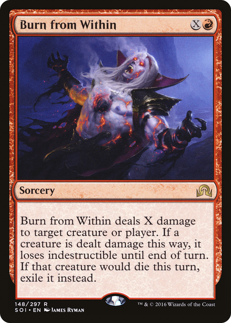 Burn from Within (148) - Shadows over Innistrad
