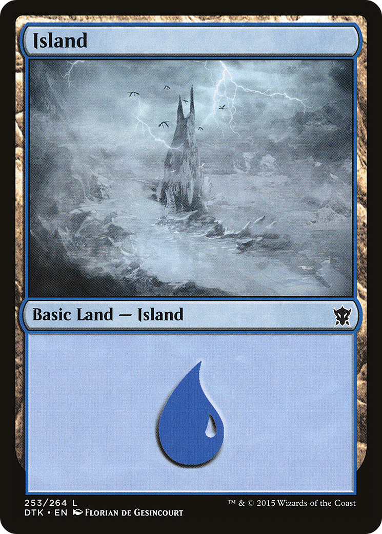 Island (253) - Dragons of Tarkir