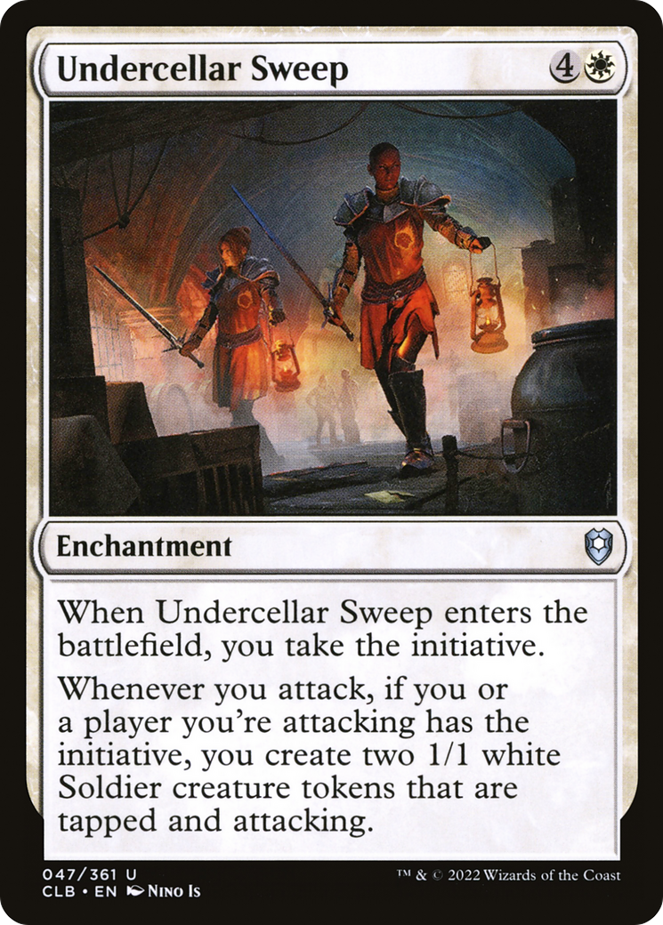 Undercellar Sweep (047) - Commander Legends: Battle for Baldur's Gate