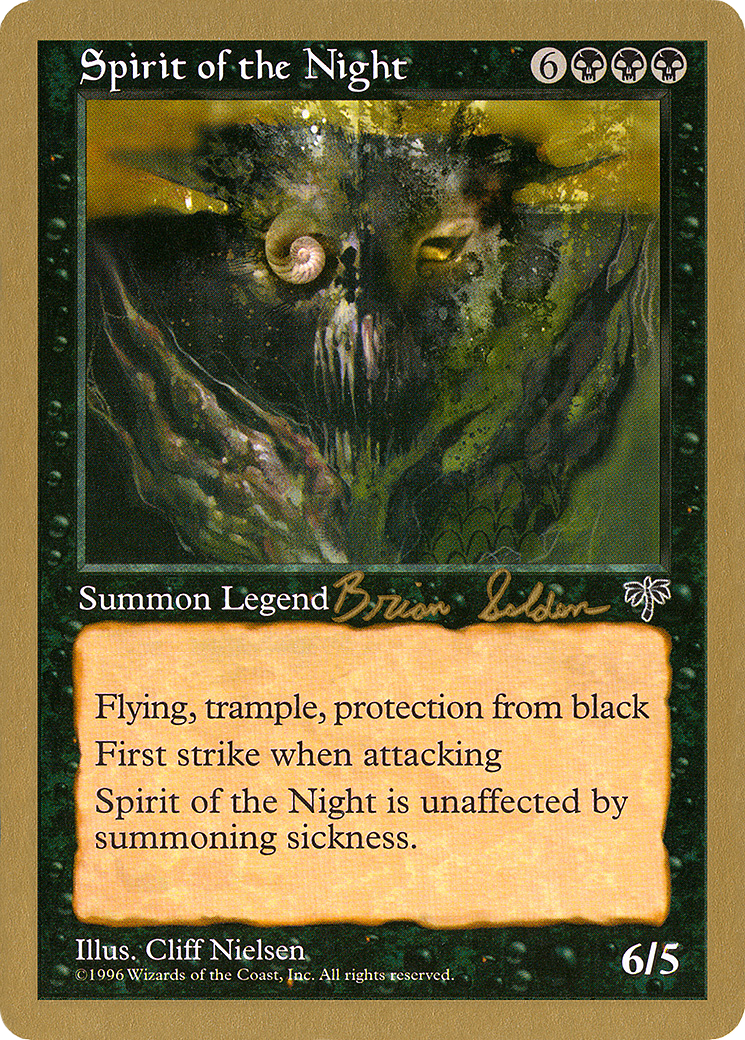 Spirit of the Night - 1998 Brian Selden (MIR) (Retro) - World Championship Decks 1998