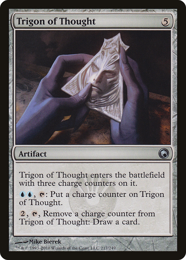 Trigon of Thought (217) Foil - Scars of Mirrodin