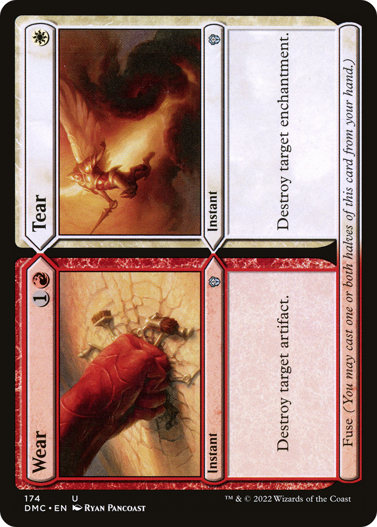 Wear // Tear (174) - Dominaria United Commander