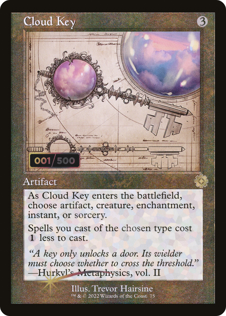 Cloud Key (Retro) (75z) Foil - The Brothers' War Retro Artifacts