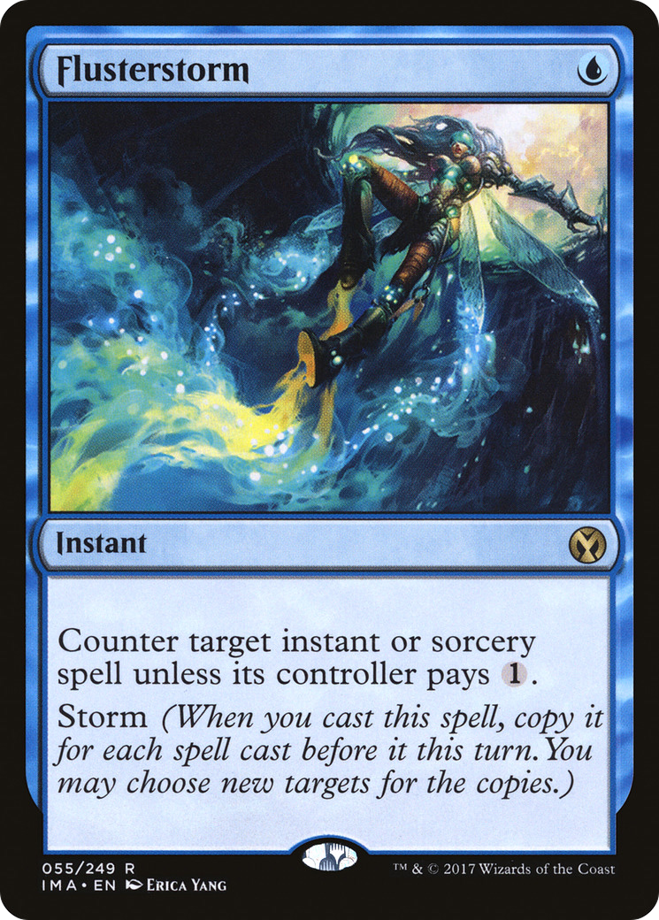 Flusterstorm (055) Foil - Iconic Masters