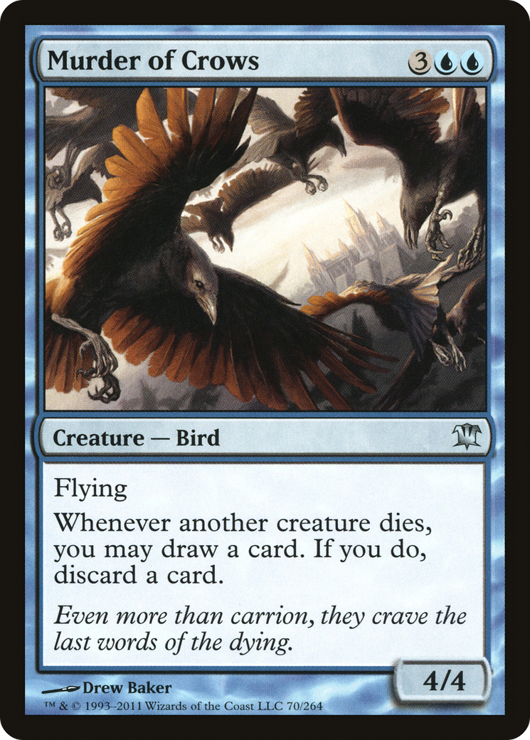 Murder of Crows (070) Foil - Innistrad