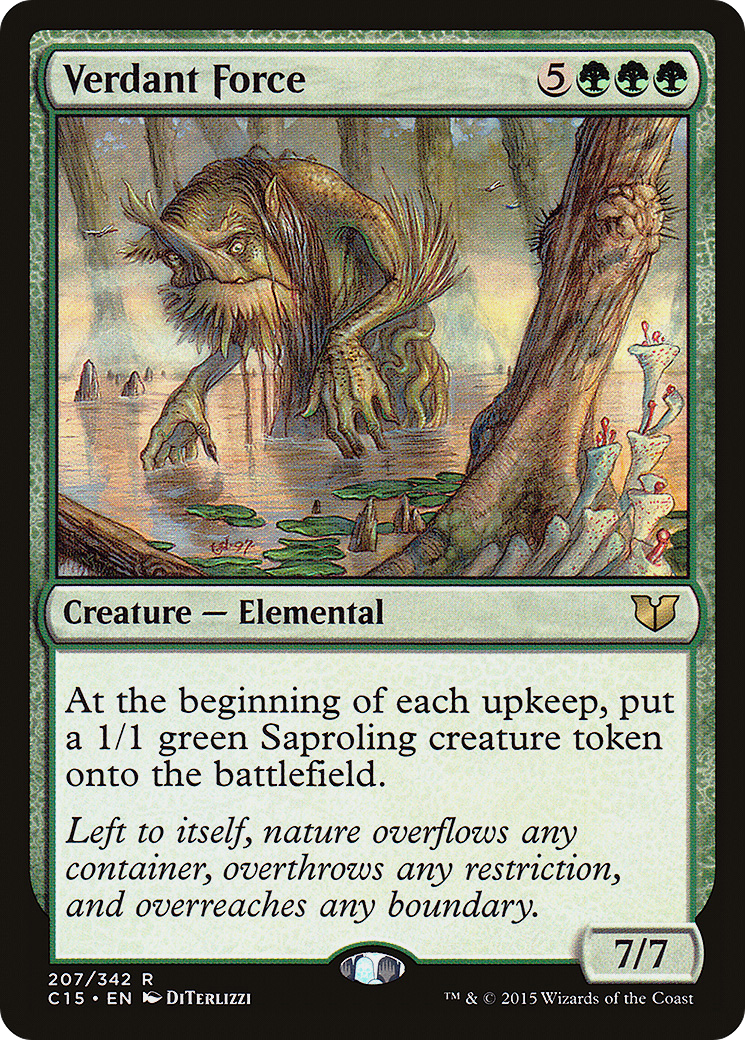 Verdant Force (207) - Commander 2015