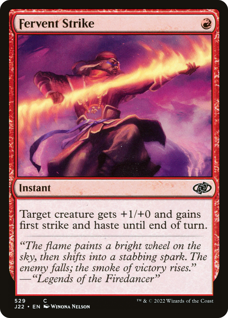 Fervent Strike (529) - Jumpstart 2022