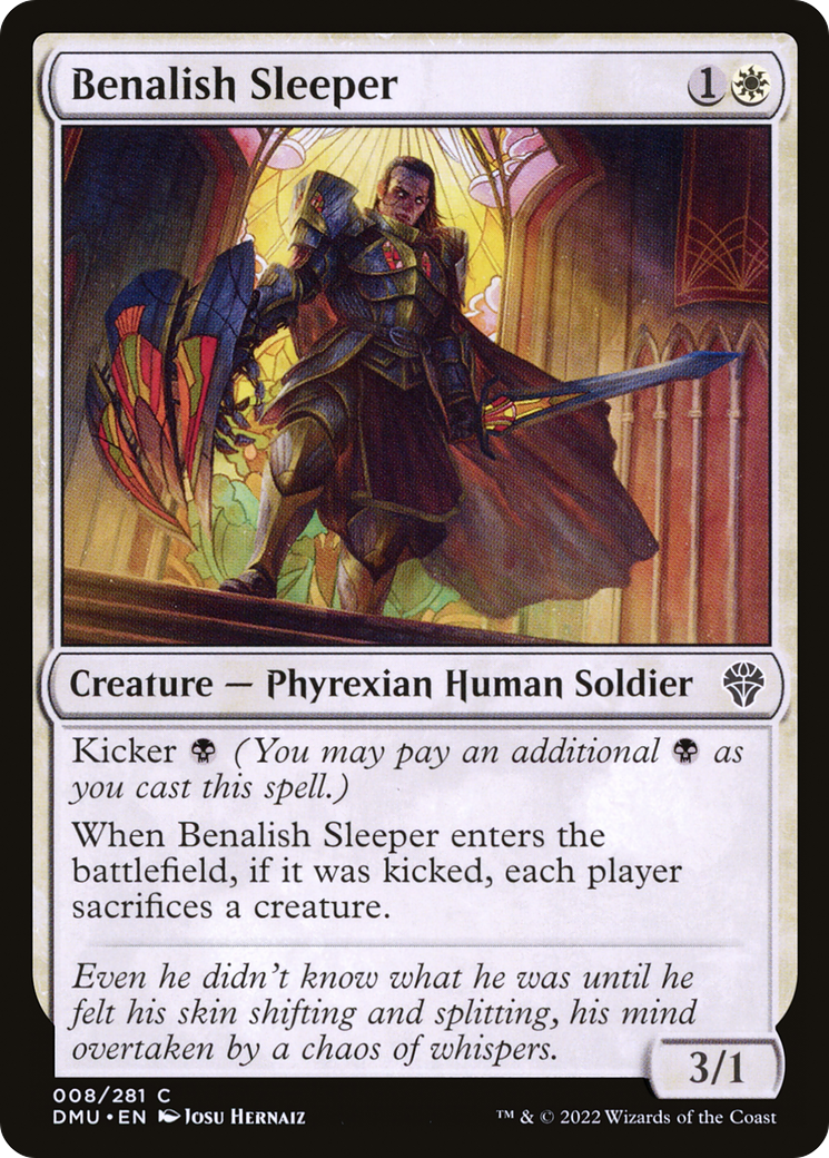 Benalish Sleeper (008) - Dominaria United