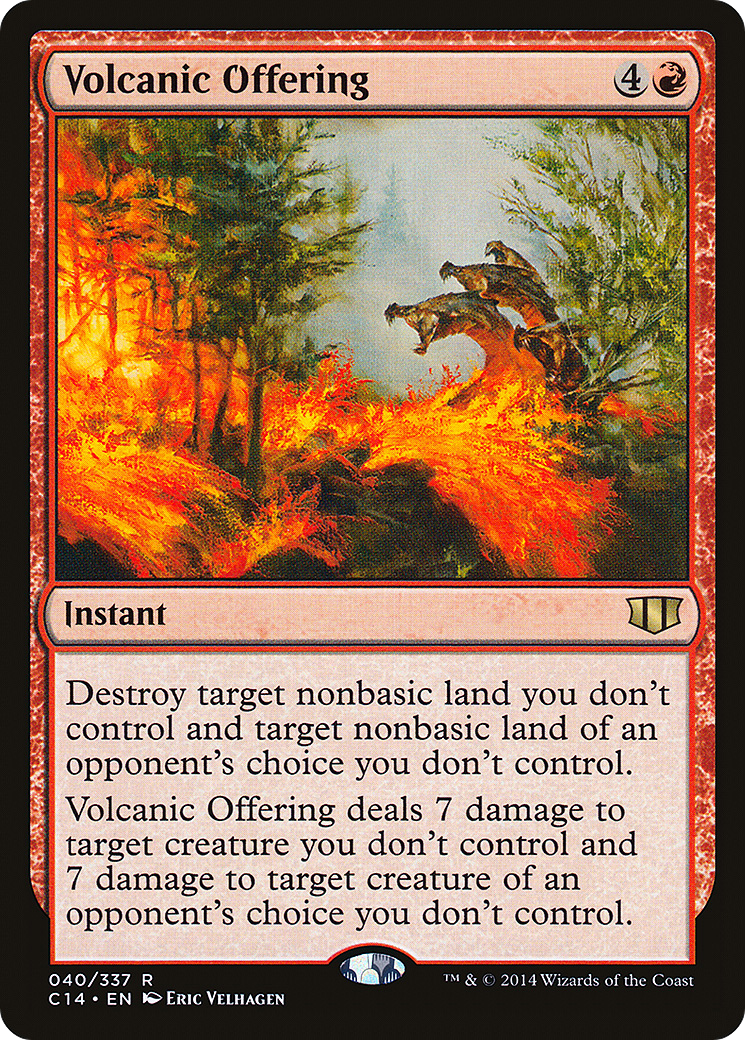 Volcanic Offering (040) - Commander 2014