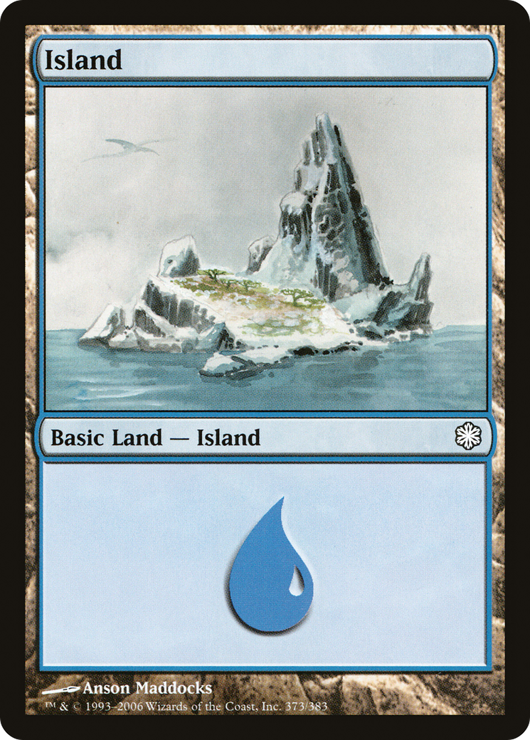 Island (373) - Coldsnap Theme Decks