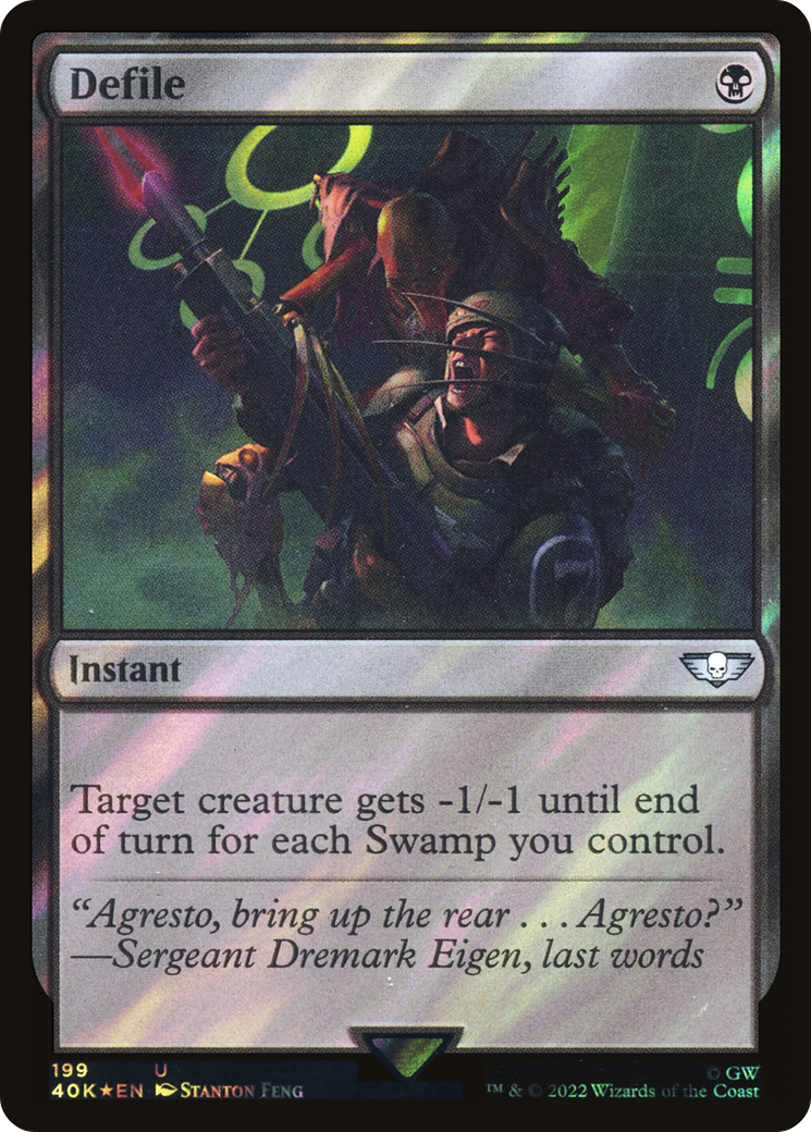 Defile (199) Surge Foil - Warhammer 40,000 Commander