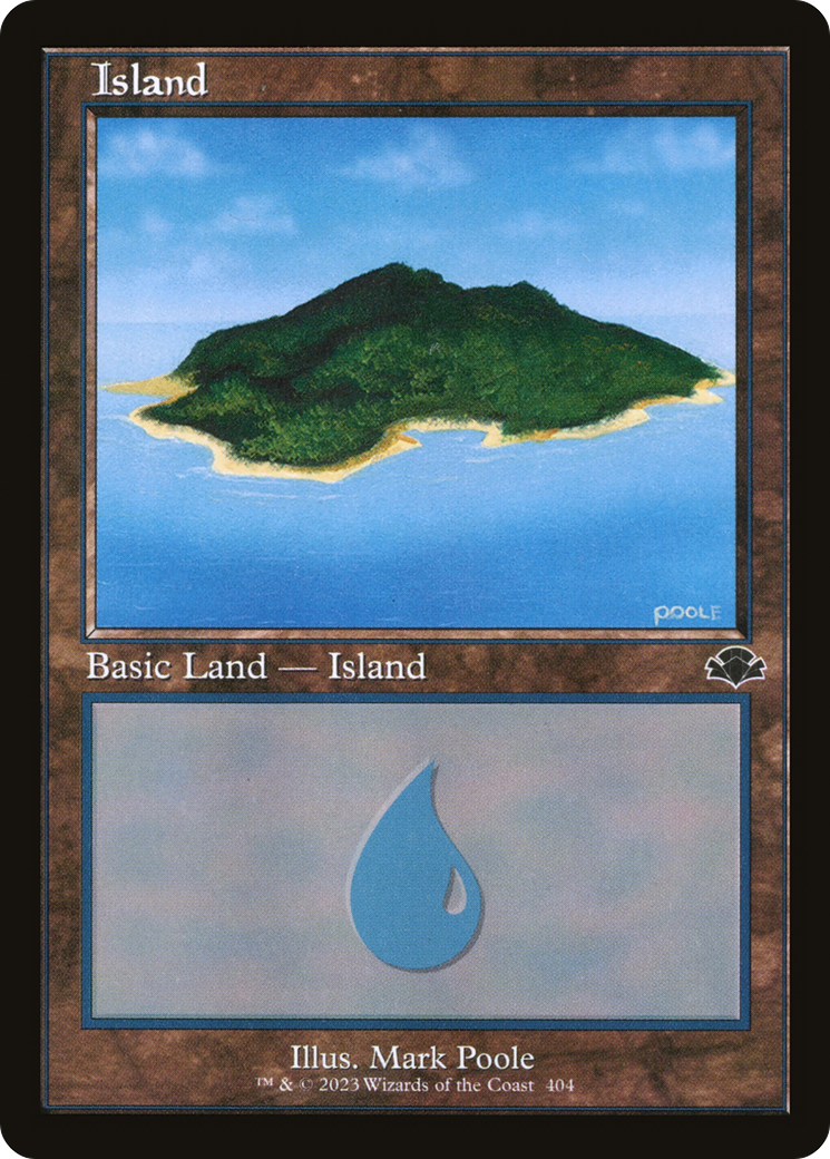 Island (Retro) (404) - Dominaria Remastered