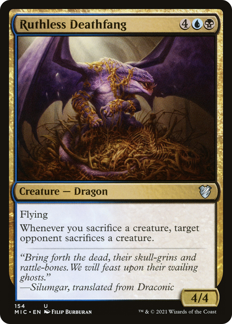 Ruthless Deathfang (154) - Midnight Hunt Commander