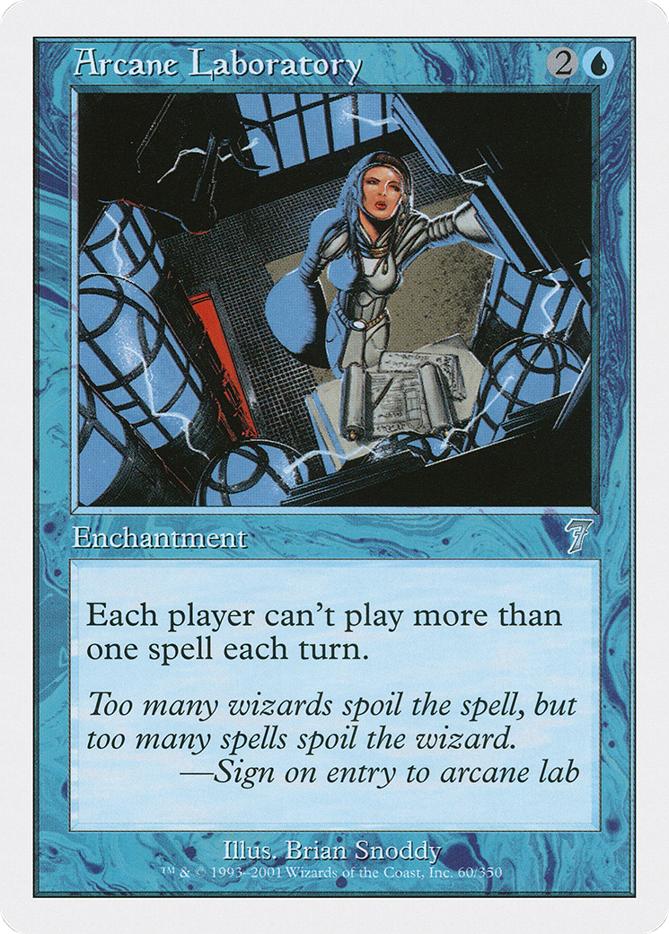 Arcane Laboratory (060) Foil - Seventh Edition