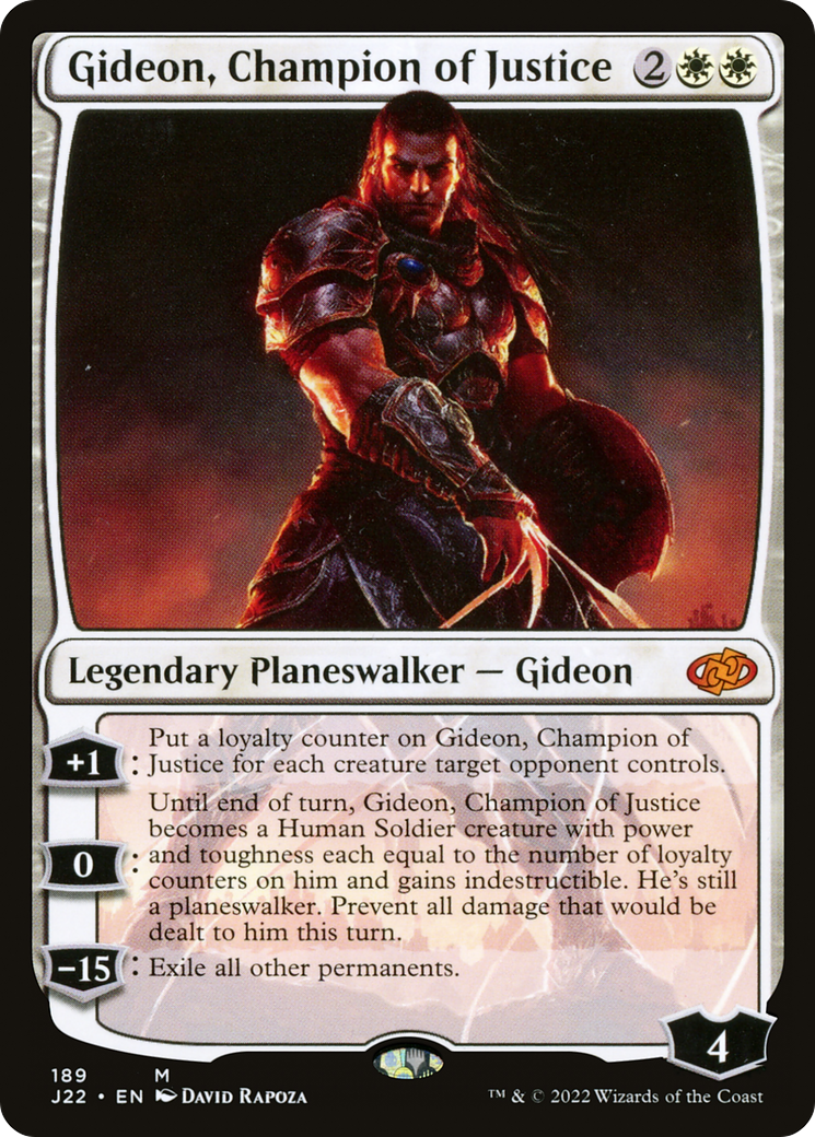 Gideon, Champion of Justice (189) - Jumpstart 2022