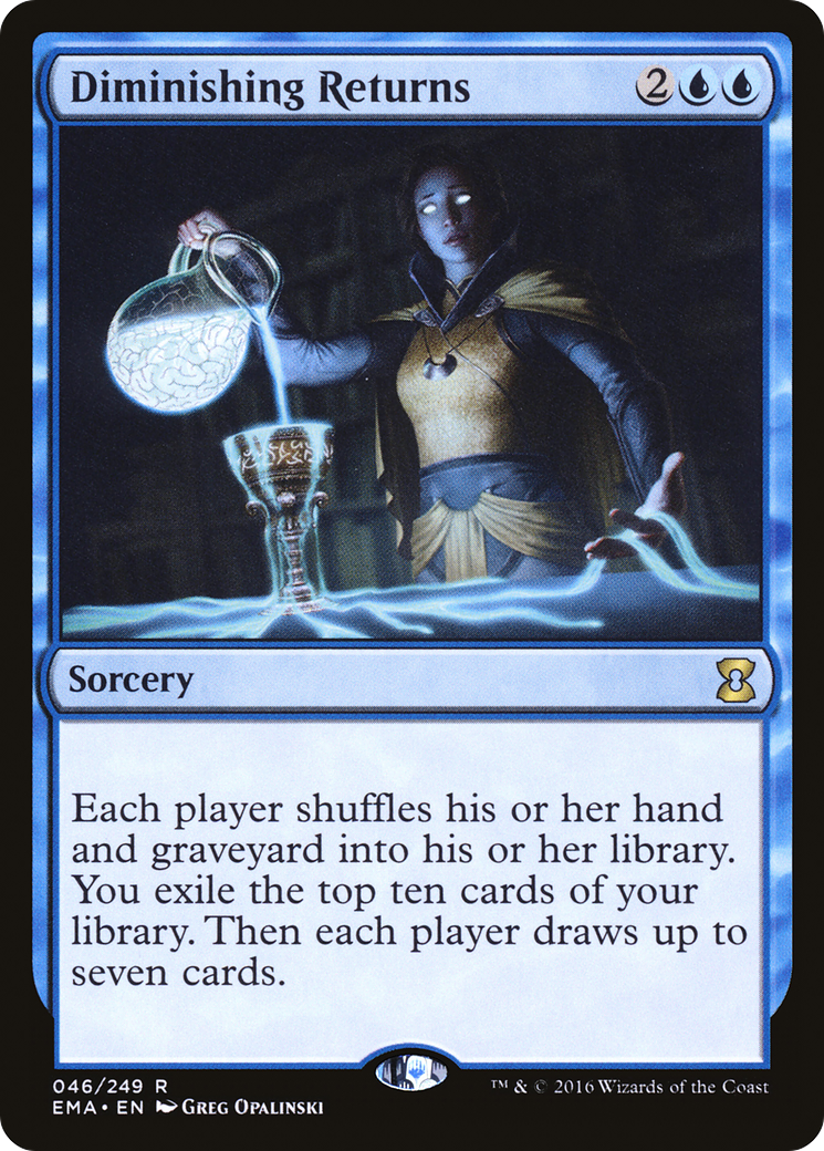 Diminishing Returns (046) Foil - Eternal Masters