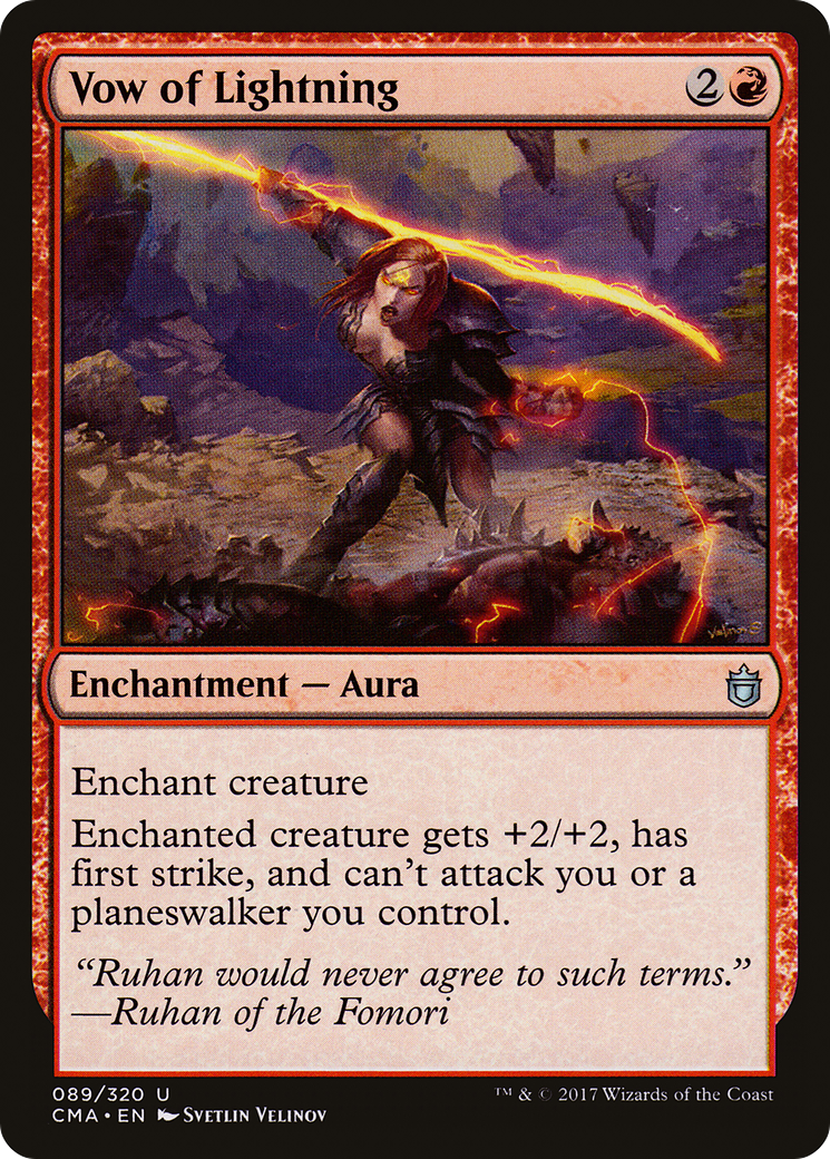 Vow of Lightning (089) - Commander Anthology