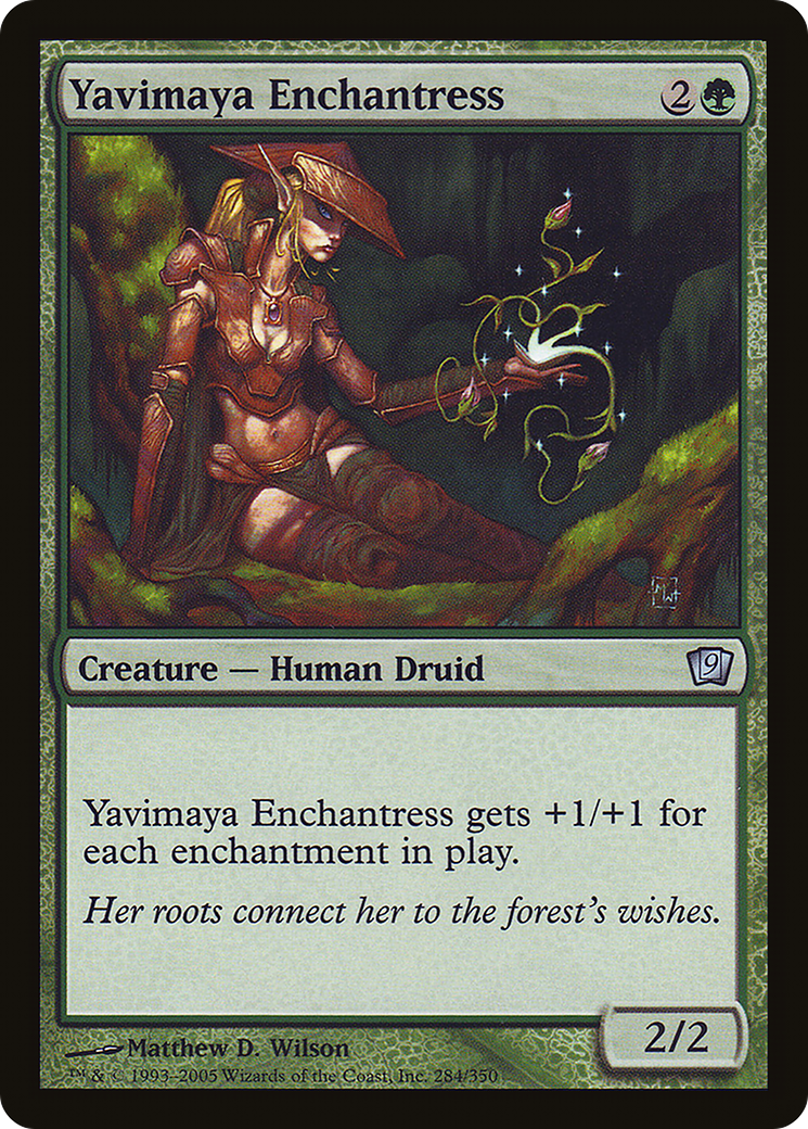 Yavimaya Enchantress (284) - Ninth Edition