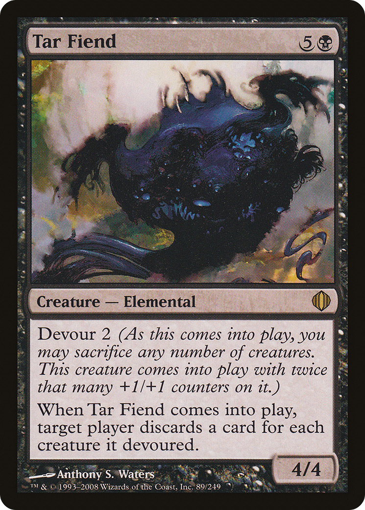 Tar Fiend (089) - Shards of Alara