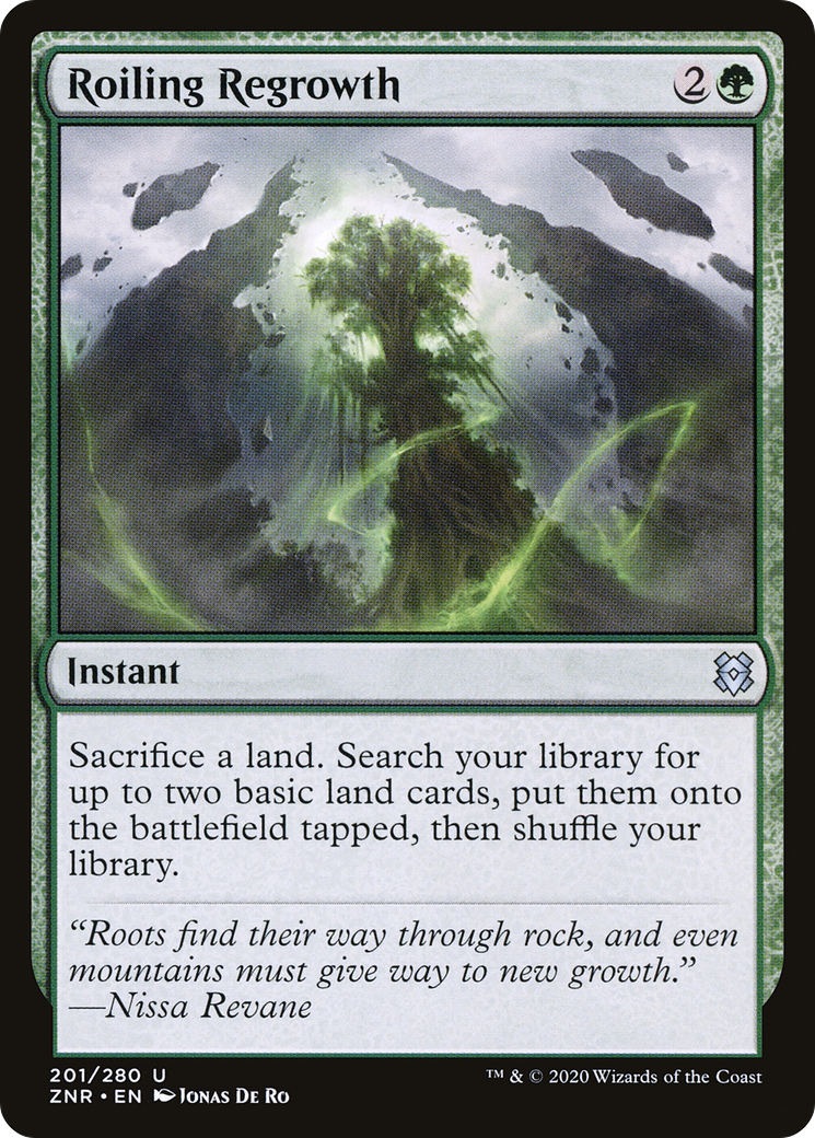Roiling Regrowth (201) - Zendikar Rising