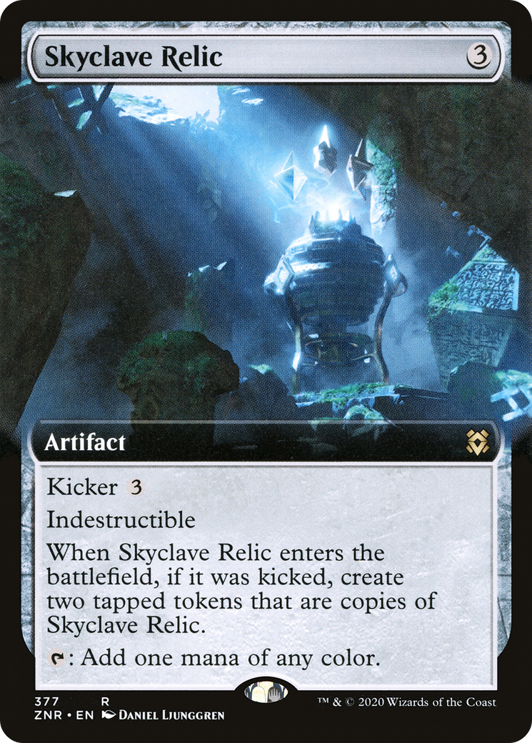 Skyclave Relic (Extended Art) (377) Foil - Zendikar Rising