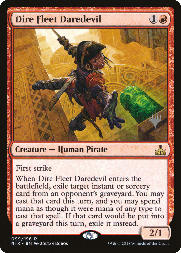 Dire Fleet Daredevil (099) - Rivals of Ixalan Promos