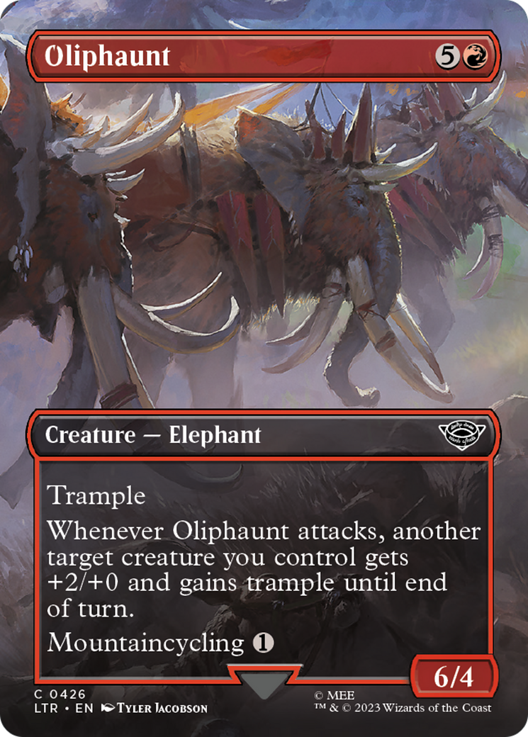 Oliphaunt (Borderless) (426) - The Lord of the Rings: Tales of Middle-earth