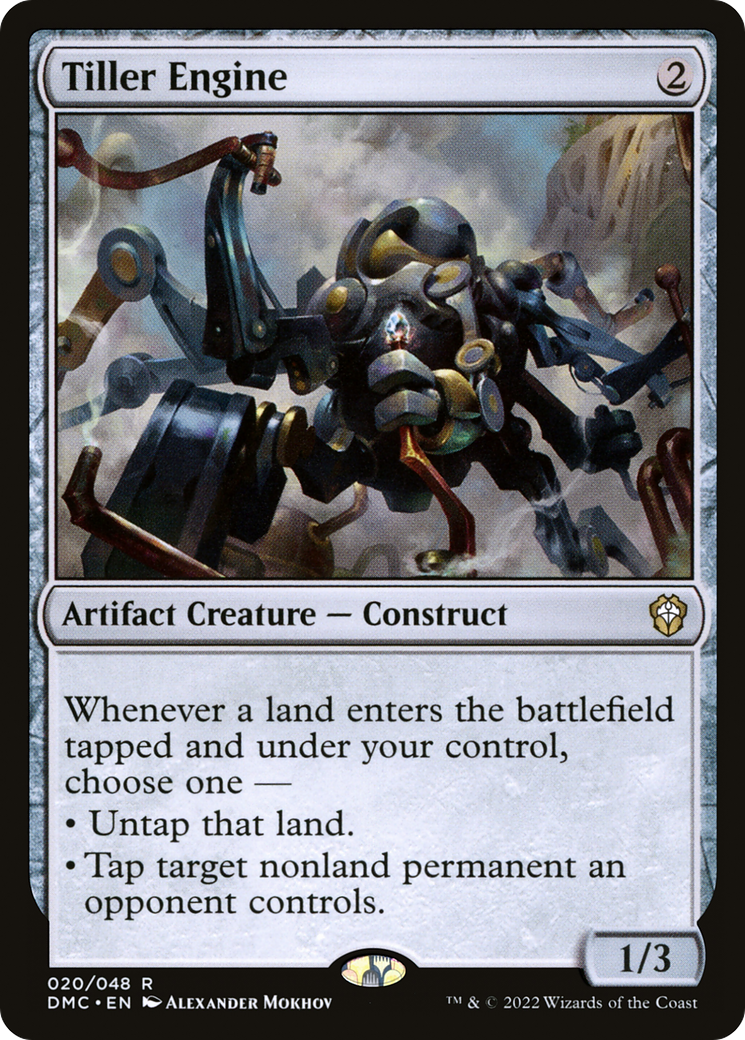 Tiller Engine (020) - Dominaria United Commander