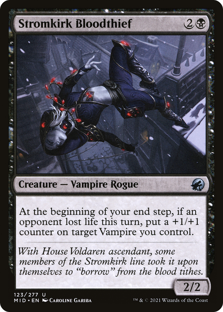 Stromkirk Bloodthief (123) Foil - Innistrad: Midnight Hunt