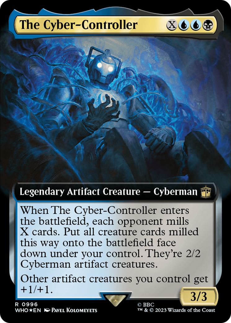 The Cyber-Controller (Extended Art) (996) Foil - Doctor Who