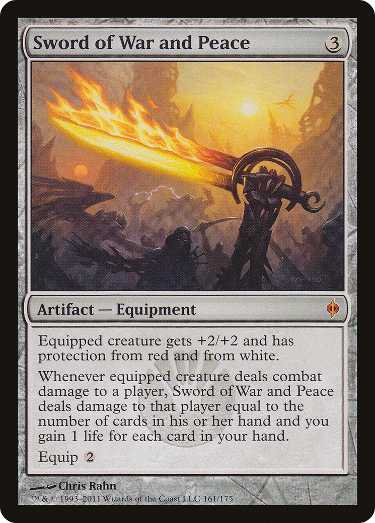Sword of War and Peace (161) Foil - New Phyrexia