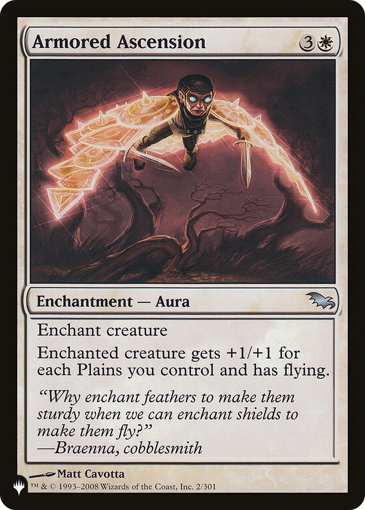 Armored Ascension (SHM-2) - The List
