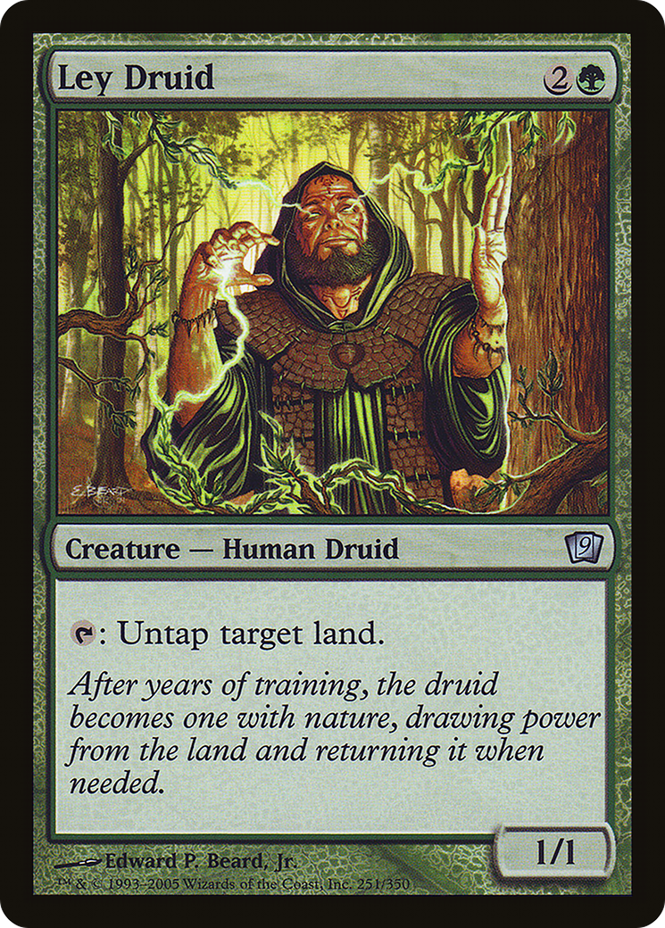 Ley Druid (251) Foil - Ninth Edition