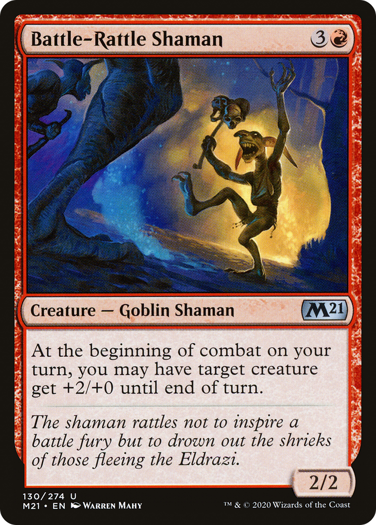 Battle-Rattle Shaman (130) - Core Set 2021