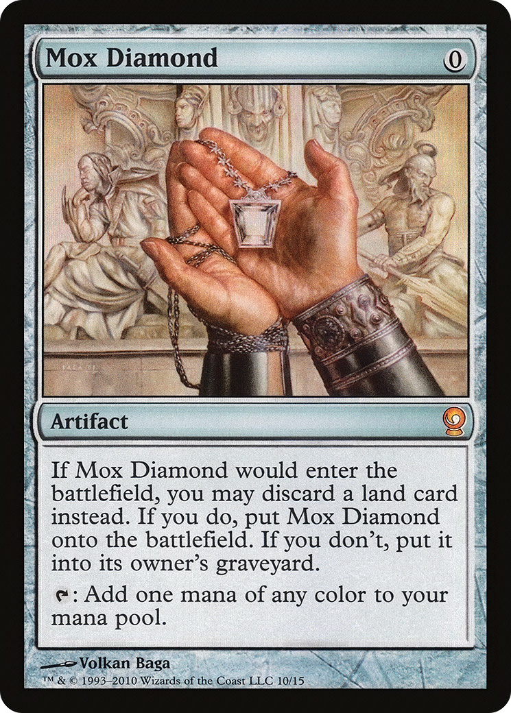Mox Diamond (010) Foil - From the Vault: Relics