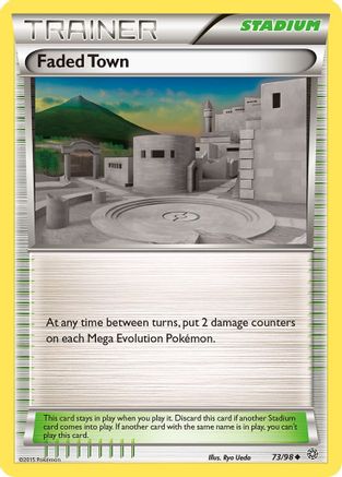 Faded Town (73) Reverse Holofoil - Ancient Origins
