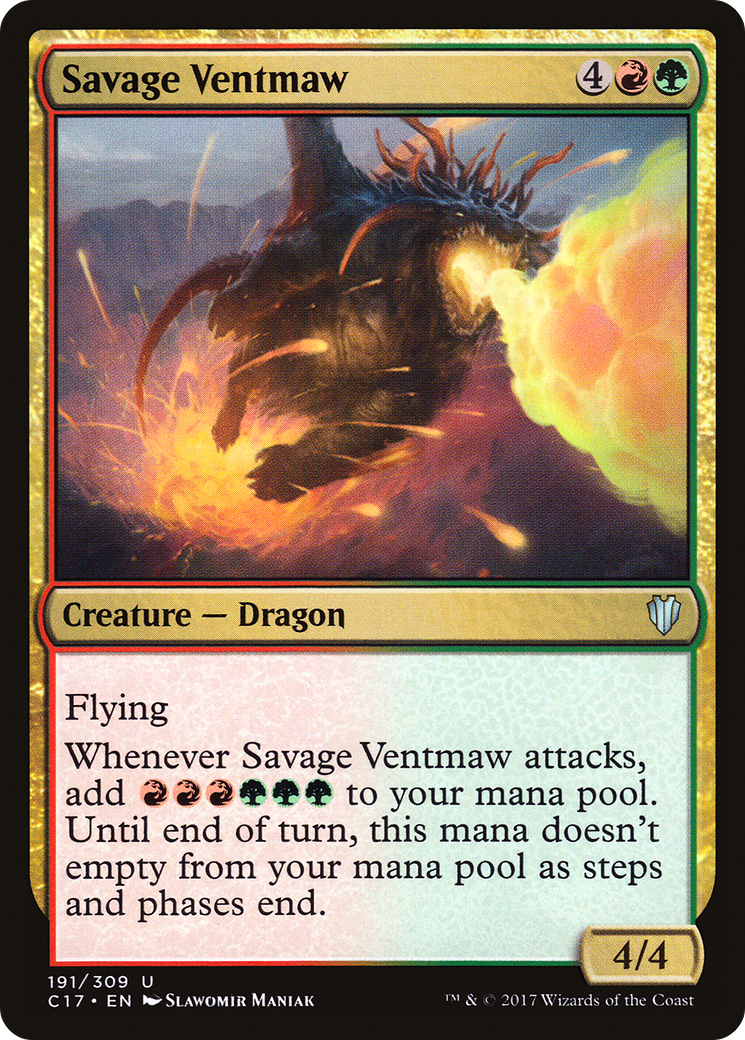 Savage Ventmaw (191) - Commander 2017