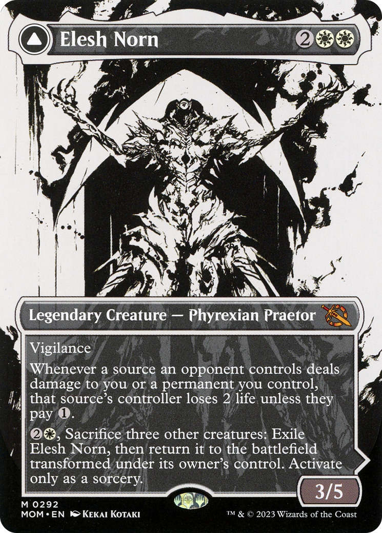 Elesh Norn // The Argent Etchings (Showcase) (292) - March of the Machine