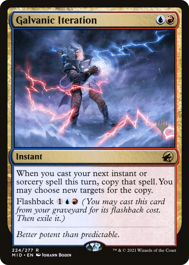 Galvanic Iteration (224p) - Innistrad: Midnight Hunt Promos