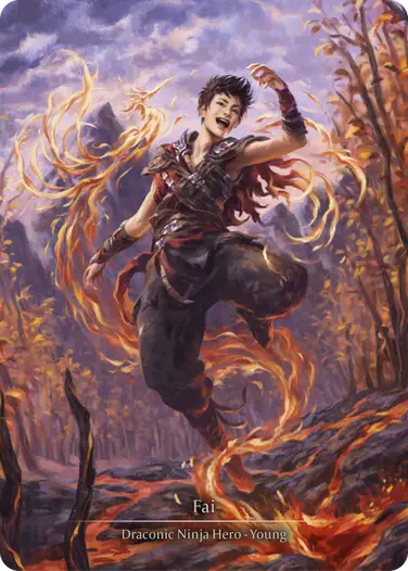 Fai (Marvel) (PEN348) Cold Foil - Compendium of Rathe