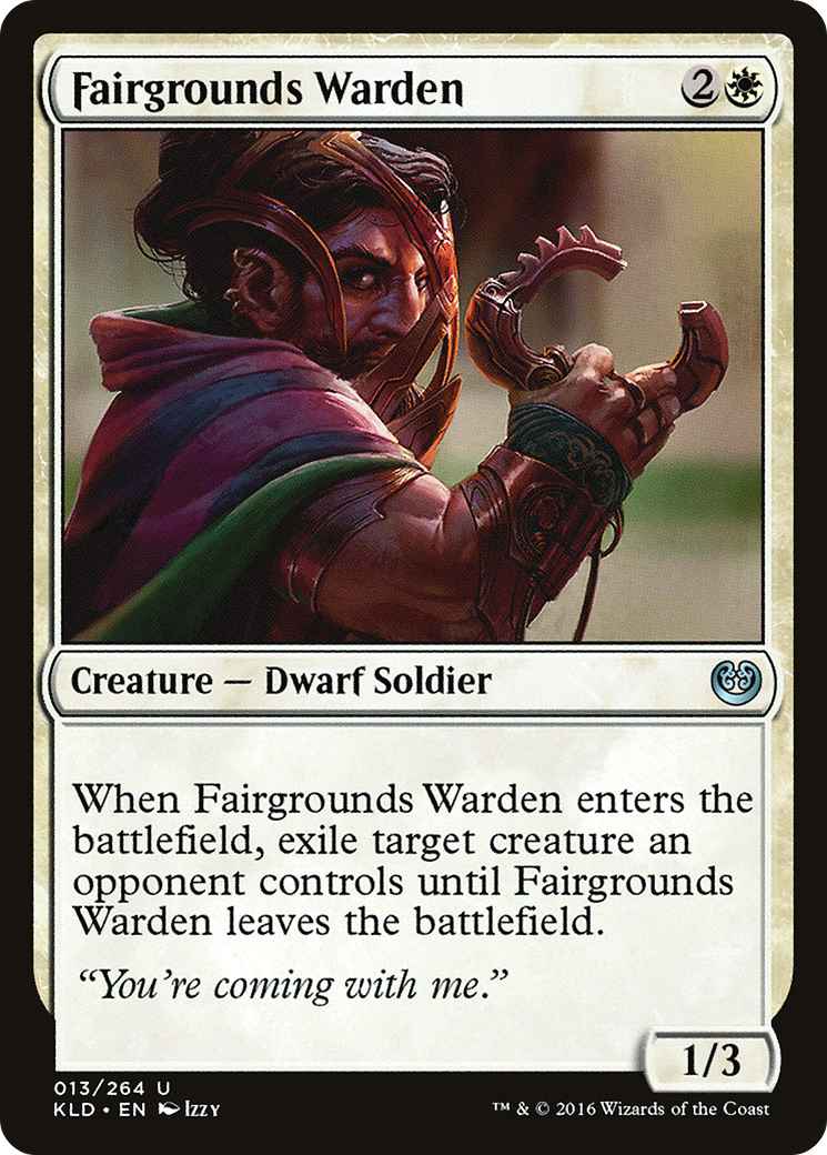 Fairgrounds Warden (013) - Kaladesh