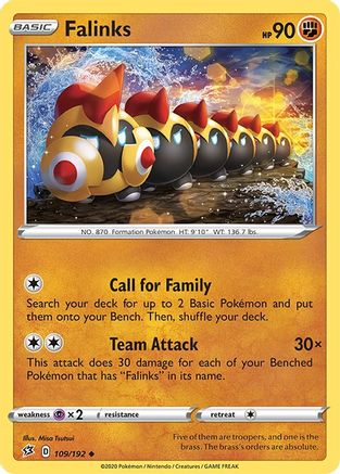 Falinks (109) Reverse Holofoil - Rebel Clash