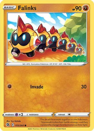 Falinks (155) Reverse Holofoil - Fusion Strike