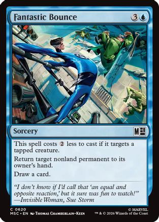 Fantastic Bounce (620) - Commander: Marvel Super Heroes