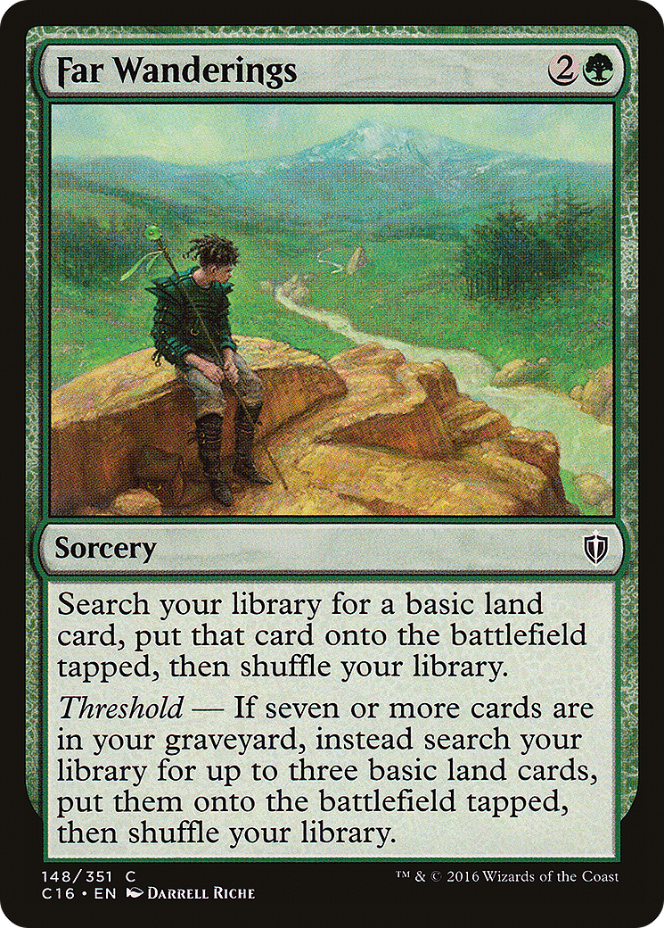 Far Wanderings (148) - Commander 2016