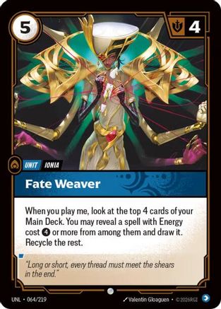 Fate Weaver (064) Foil - Unleashed