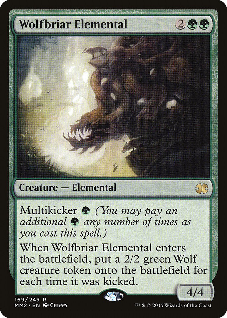 Wolfbriar Elemental (169) - Modern Masters 2015