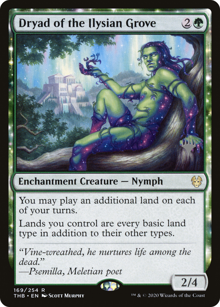 Dryad of the Ilysian Grove (169p) - Theros Beyond Death Promos