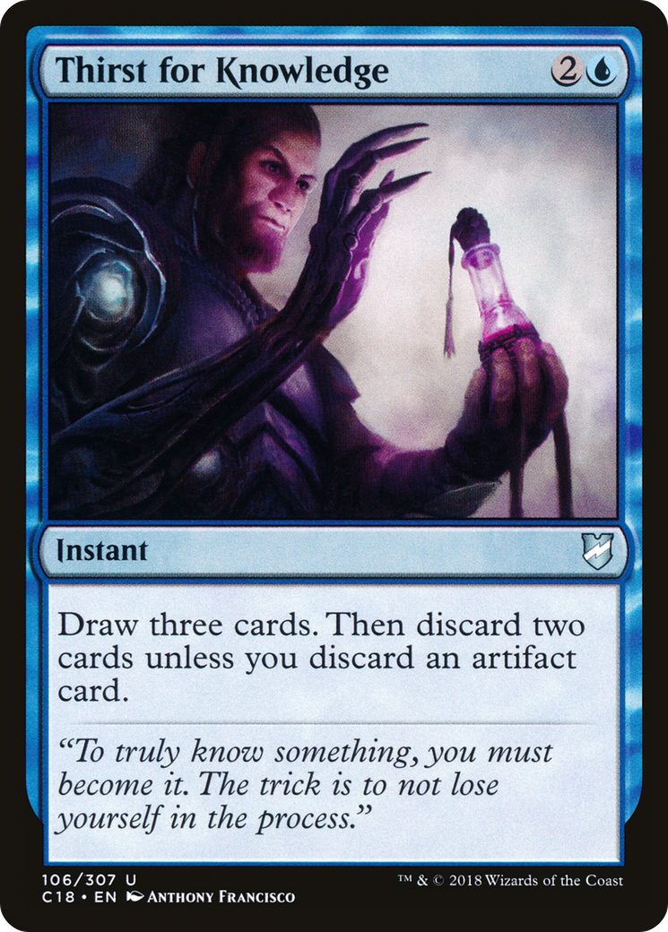 Thirst for Knowledge (106) - Commander 2018