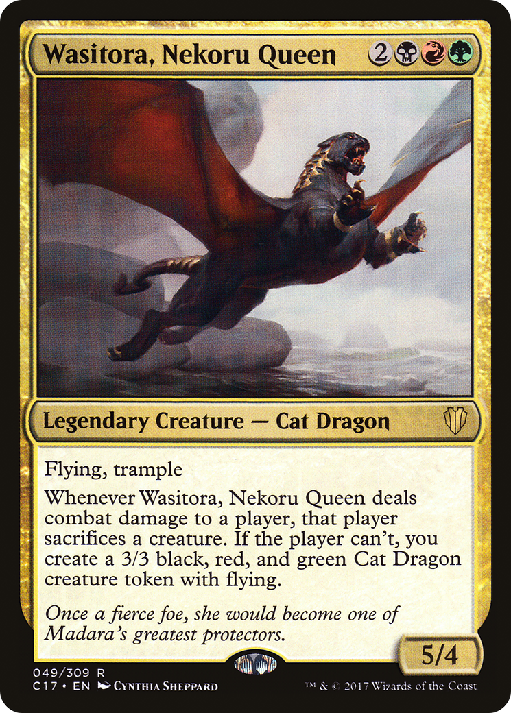 Wasitora, Nekoru Queen (049) - Commander 2017